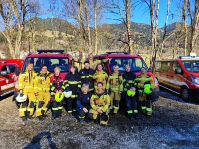 Članice tudi letos prisotne na vaji članic treh zvez